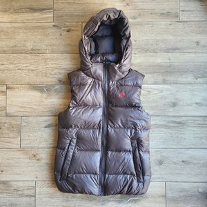 Nike 700 Down Brown Puffer Vest Small